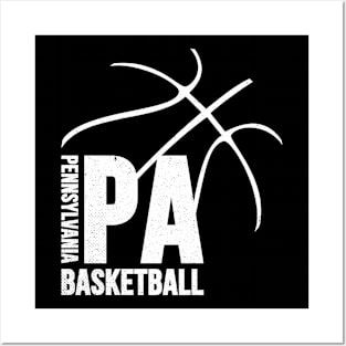 Pennsylvania Basketball 02 Posters and Art